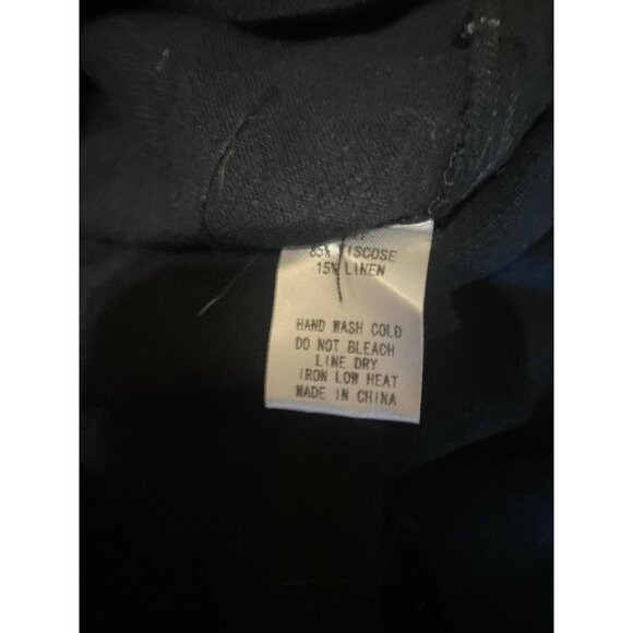 FORE linen blend Front Cut‎ Out midi dress - Picture 2 of 3